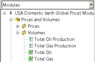 Inputs, calculations, modules and boxes